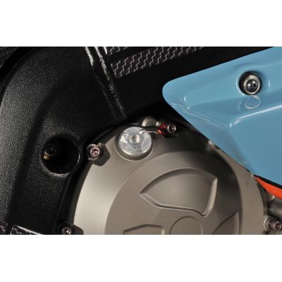 Bezpečnostní olejová zátka Wunderlich pro R1300GS 2023+, G310GS, stříbrná