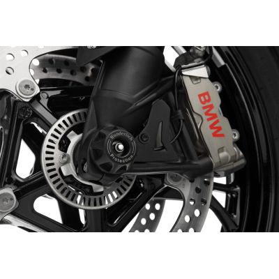 Padací protektory Wunderlich do osy předního kola R1300GS 2023+