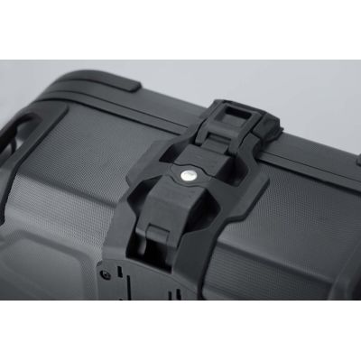 2x 33l boční kufry SW-Motech DUSC + nosiče pro R1300GS 2023+, černé