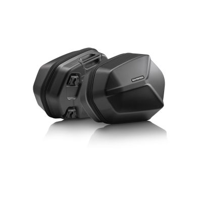 2x 25l boční kufry SW-Motech AERO + nosiče pro R1300GS 2023+, černé
