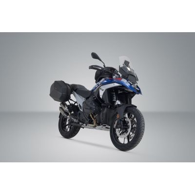 2x 25l boční kufry SW-Motech AERO + nosiče pro R1300GS 2023+, černé