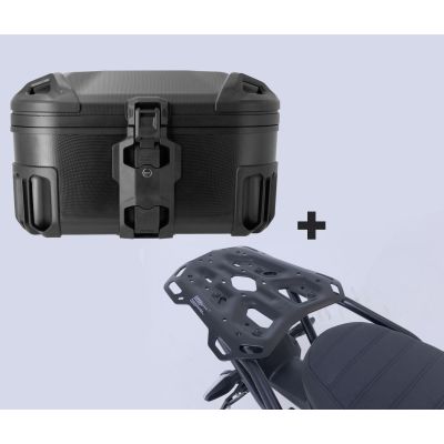 Plastový topcase SW-Motech DUSC 41l + plotna pro R1300GS 2023+, černý