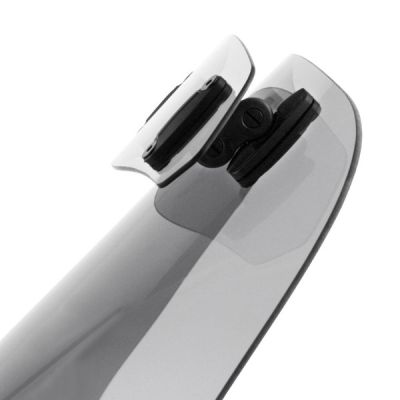 Plexi Puig cestovní vysoké 51cm s deflektorem pro BMW R1250GS/A, R1200GS/A LC 2013-2018, kouřové