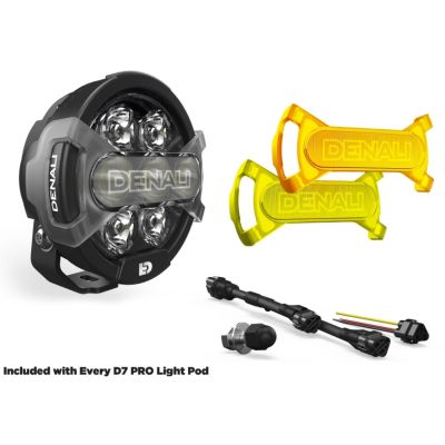 Přídavná LED světla Denali D7 PRO Multi-Beam X-Lens