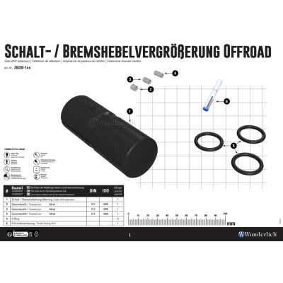 Rozšíření originální řadičky Wunderlich pro BMW R1300GS 2023+