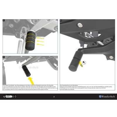 Rozšíření originální řadičky Wunderlich pro BMW R1300GS 2023+