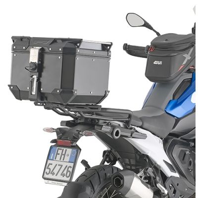 Kovová plotna s nosičem pod topcase Kappa/Givi pro BMW R1300GS 2023+, černá