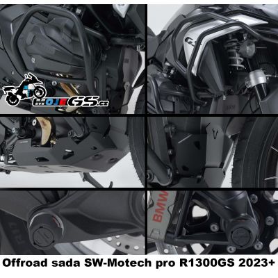 Velká offroad sada SW-Motech pro R1300GS 2023+