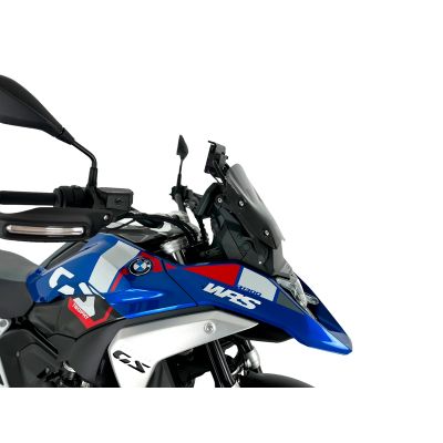 Plexi WRS Sport 26cm pro BMW R1300GS 2023+ (s ACC), tmavě kouřové