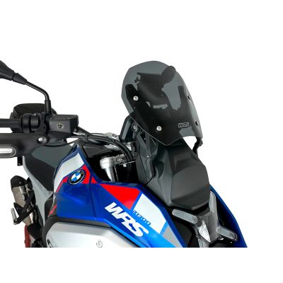 Plexi WRS Sport 26cm pro BMW R1300GS 2023+ (s ACC), tmavě kouřové