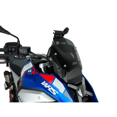 Plexi WRS Sport 26cm pro BMW R1300GS 2023+ (s ACC), tmavě kouřové