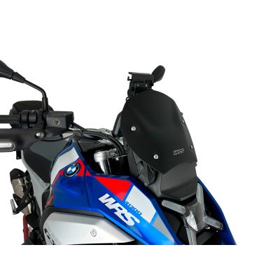Plexi WRS Sport 26cm pro BMW R1300GS 2023+ (s ACC), černé matné