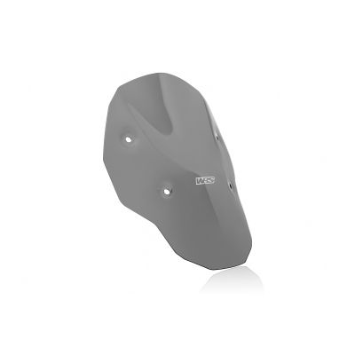Plexi WRS Enduro 36cm pro BMW R1300GS 2023+ (bez ACC), tmavě kouřové