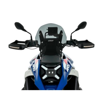 Plexi WRS Enduro 36cm pro BMW R1300GS 2023+ (bez ACC), tmavě kouřové