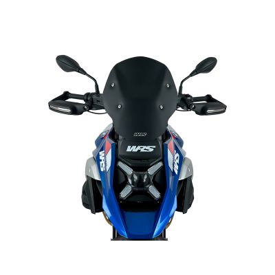 Plexi WRS Enduro 36cm pro BMW R1300GS 2023+ (bez ACC), černé matné