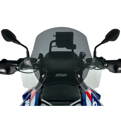 Plexi WRS Standard 35cm pro BMW R1300GS 2023+ (s ACC), tmavě kouřové