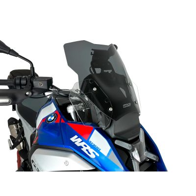 Plexi WRS Touring 38cm pro BMW R1300GS 2023+ (s ACC), tmavě kouřové