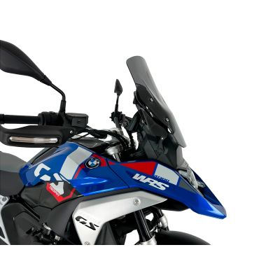 Plexi WRS Standard 45cm pro BMW R1300GS 2023+ (bez ACC), tmavě kouřové