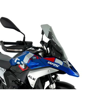 Plexi WRS Caponord 53cm pro BMW R1300GS 2023+ (bez ACC), lehce kouřové