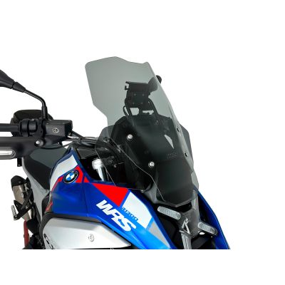 Plexi WRS Caponord 53cm pro BMW R1300GS 2023+ (bez ACC), lehce kouřové