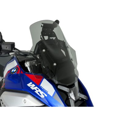 Plexi WRS Standard Plus 45cm pro BMW R1300GS 2023+ (bez ACC), lehce kouřové