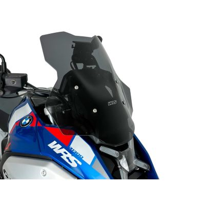 Plexi WRS Touring Plus 48cm pro BMW R1300GS 2023+ (bez ACC), tmavě kouřové