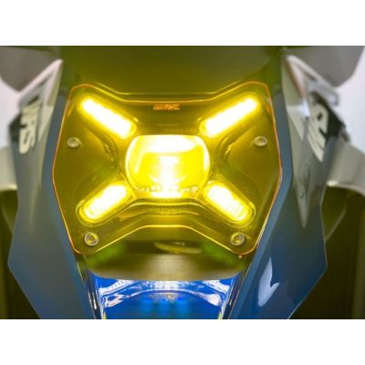 Kryt předního světla WRS pro BMW R1300GS 2023+, žlutý