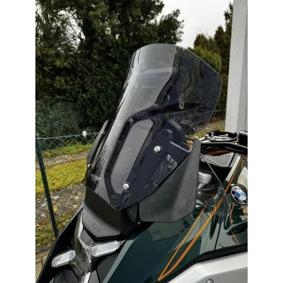 Turistické plexi MRA 40cm pro BMW R1300GS 2023+ (s ACC), lehce kouřové