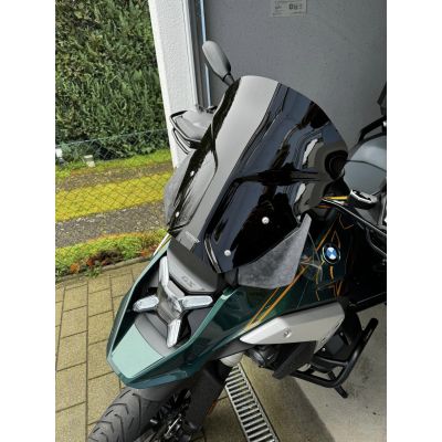 Turistické plexi MRA 40cm pro BMW R1300GS 2023+ (s ACC), černé