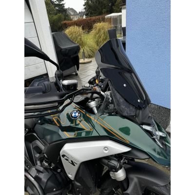 Turistické plexi MRA 40cm pro BMW R1300GS 2023+ (s ACC), černé
