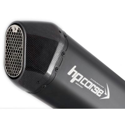 Výfuk HP Corse SPS RALLY 270 Titanium pro R1300GS 2023+, černý