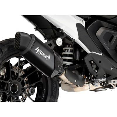 Výfuk HP Corse 4-TR RALLY 270 Titanium pro R1300GS 2023+, černý