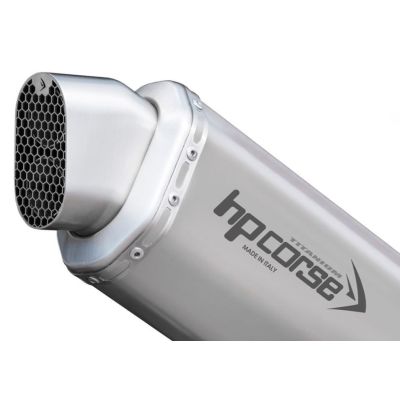 Výfuk HP Corse 4-TR RALLY 270 Titanium pro R1300GS 2023+, stříbrný