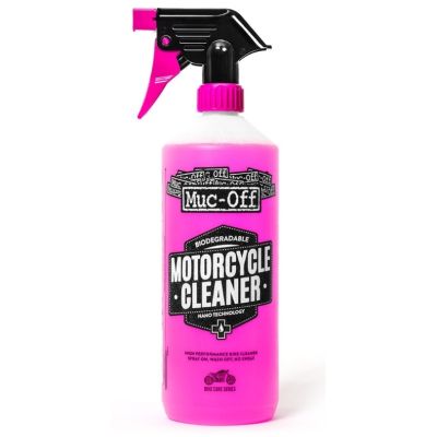 Muc-Off DUO kit - růžový Nano Tech čistič motocyklů Muc-Off 1l + Motorcycle Protectant 500ml