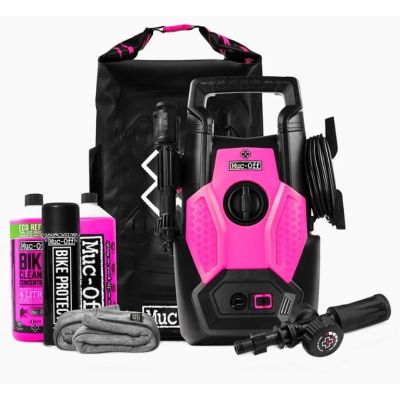 Tlaková myčka Muc-Off se sadou přípravků na mytí motorky