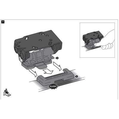 Support de navigation SW-Motech pour BMW R1300GS/A 2023+