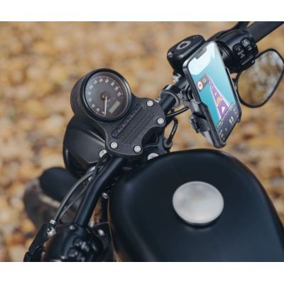 Support universel suspendu pour téléphone sur guidon Interphone Smartlock Crab PRO