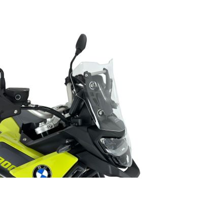 Plexi WRS Enduro 26cm skirtas BMW F900GS 2023+, skaidrus