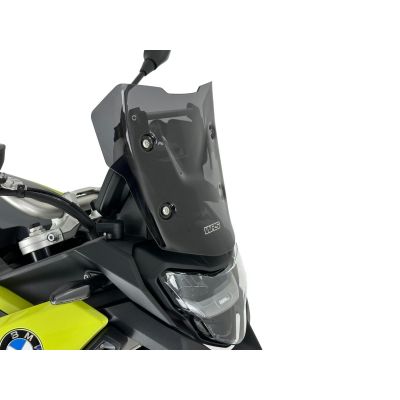 Plexi WRS Enduro 26 cm BMW F900GS 2023+, tumma savukupu.
