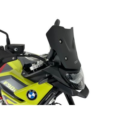 Plexi WRS Enduro 26cm para BMW F900GS 2023+, negro mate