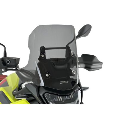 Plexi WRS Touring 35,5 cm dla BMW F900GS 2023+, ciemnoszare