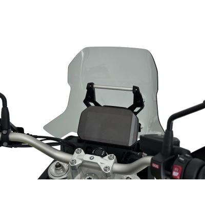Plexi WRS Touring 35,5 cm pour BMW F900GS 2023+, légèrement fumé