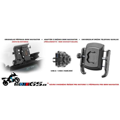 Soporte universal para teléfono QUIKLOX