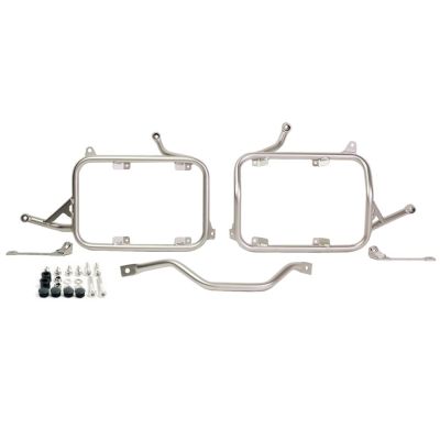 Supporti per BMW R1300GS 2023+ per le vecchie valigie laterali in alluminio BMW (1250/1200GSA LC), argento