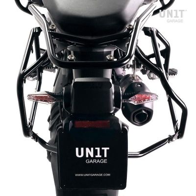 Supporti per BMW R1300GS 2023+ per le vecchie valigie laterali ALU BMW (1250/1200GSA LC), argentati