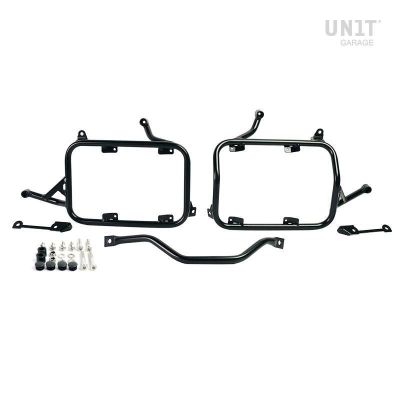 Carriers for BMW R1300GS 2023+ for older ALU side cases BMW (1250/1200GSA LC), black