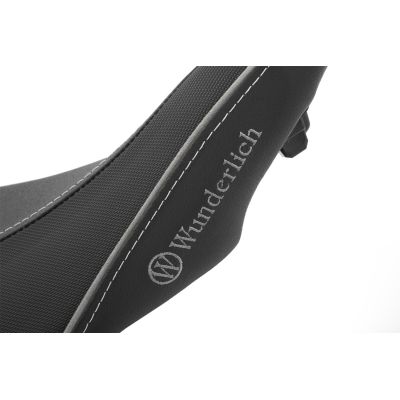 Scaunul frontal redus Wunderlich Aktivkomfort, cu încălzire Plug and Play, pentru R1250GS/A 2021-2024