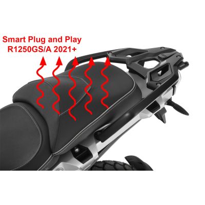Šildomas Plug and Play galinis sėdynės dangtis Wunderlich Aktivkomfort R1250GS/A 2021-2024