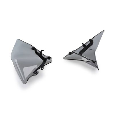 Store side deflektorer Puig til BMW R1300GS 2023+, let røgede.