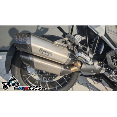 Dobbeltudstødning Akrapovič HP til R1300GS/A 2023+